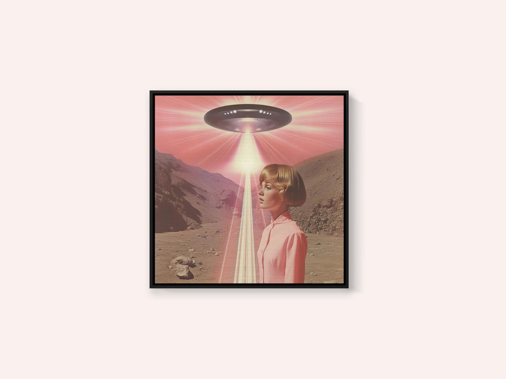 A Woman with Cosmic Elements