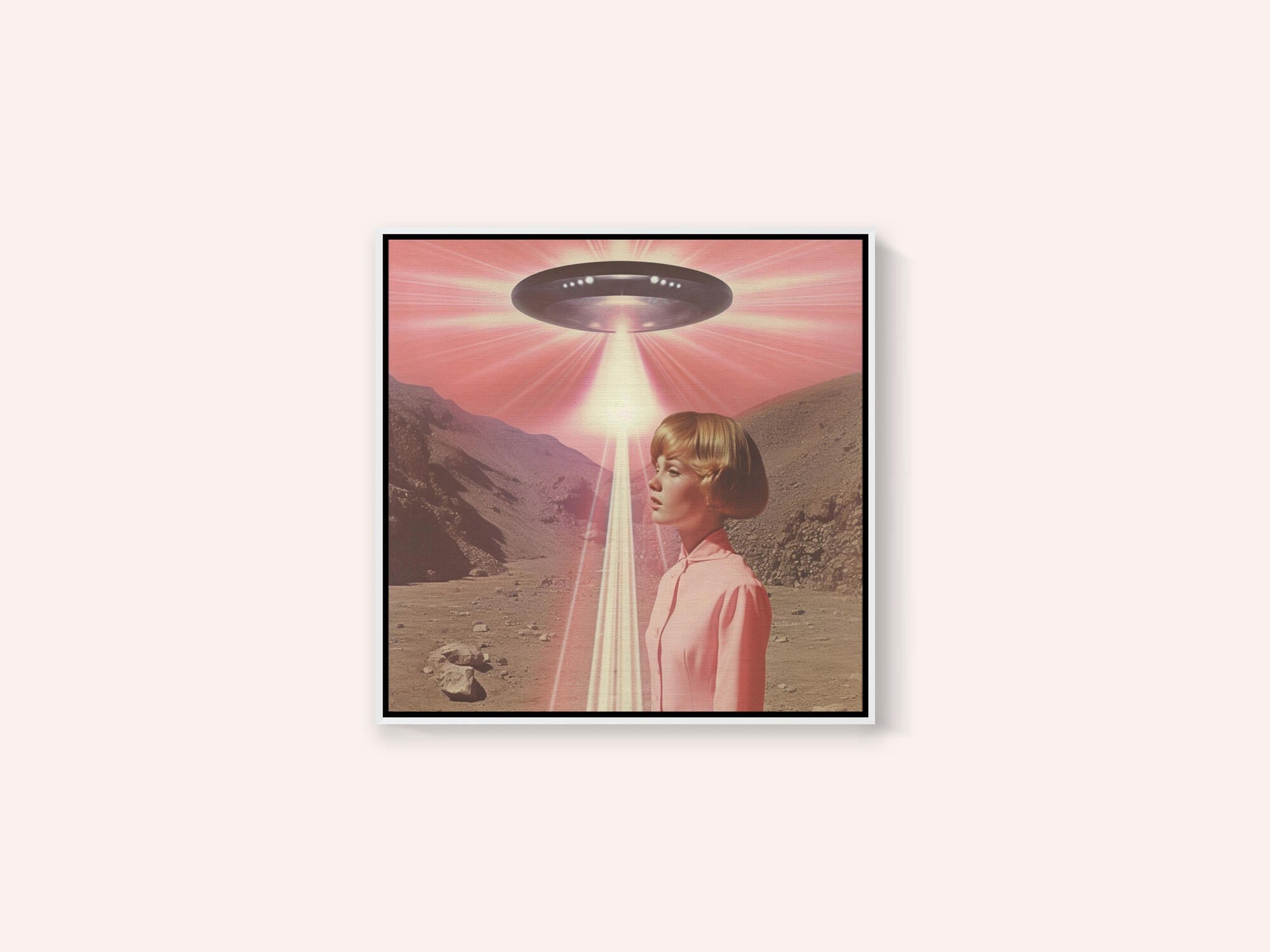 A Woman with Cosmic Elements
