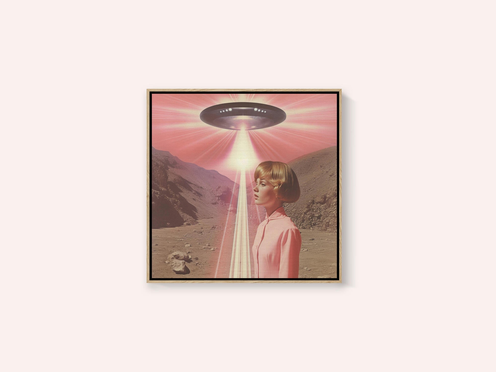 A Woman with Cosmic Elements