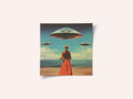 UFO Skies Collage Art