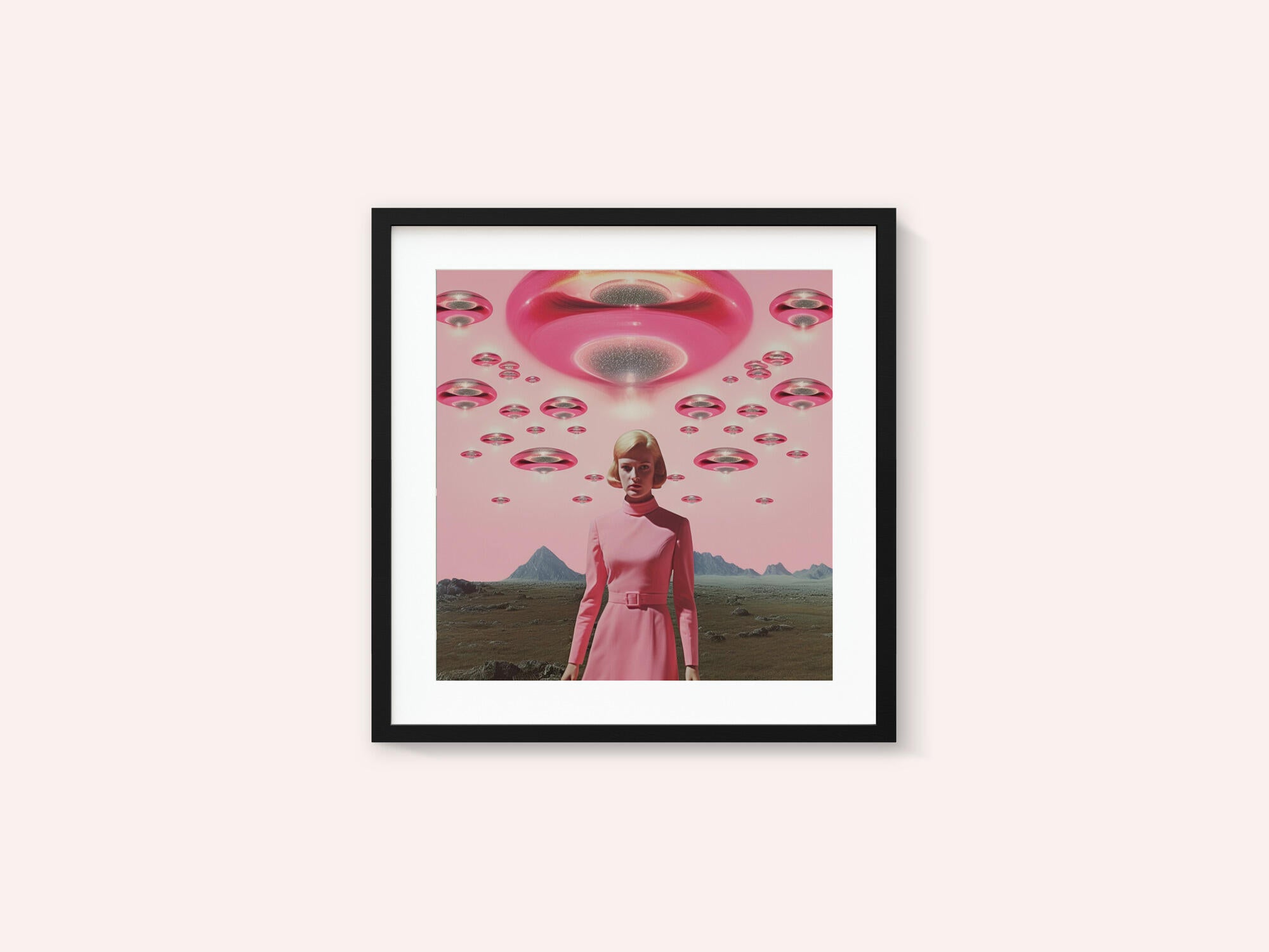 A Woman with Cosmic Elements