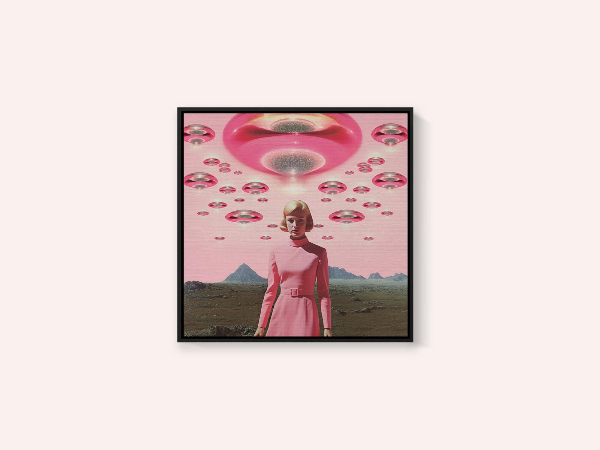 A Woman with Cosmic Elements