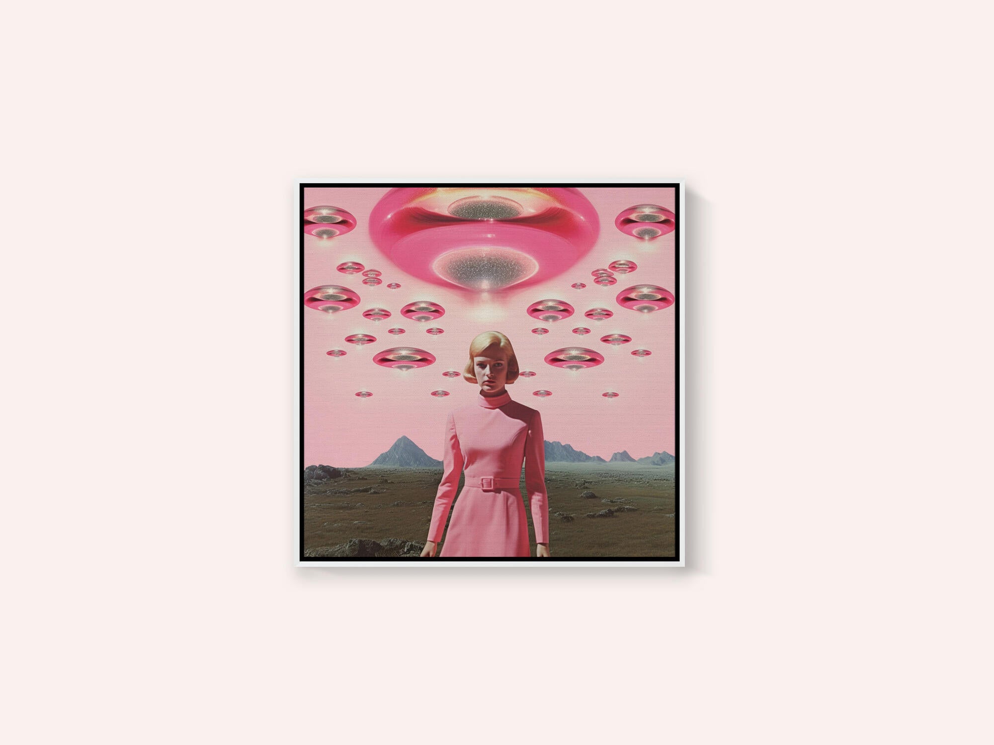 A Woman with Cosmic Elements