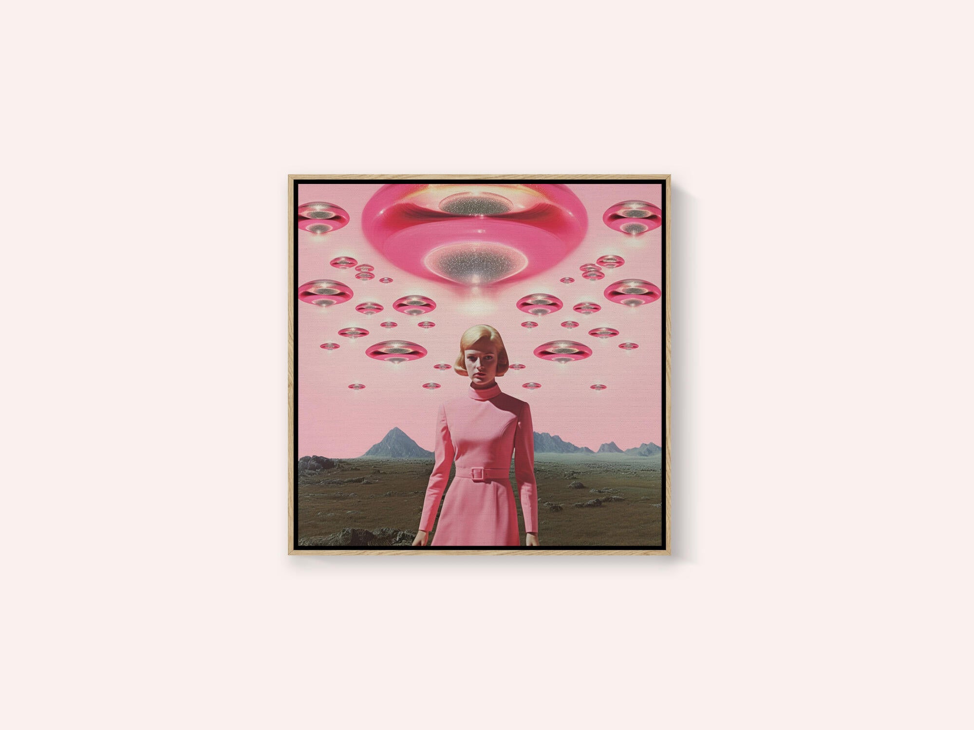 A Woman with Cosmic Elements