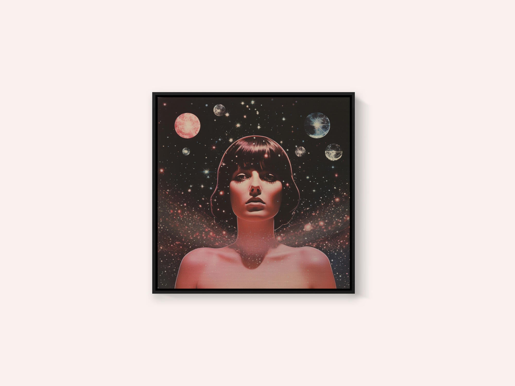 A Woman with Cosmic Elements