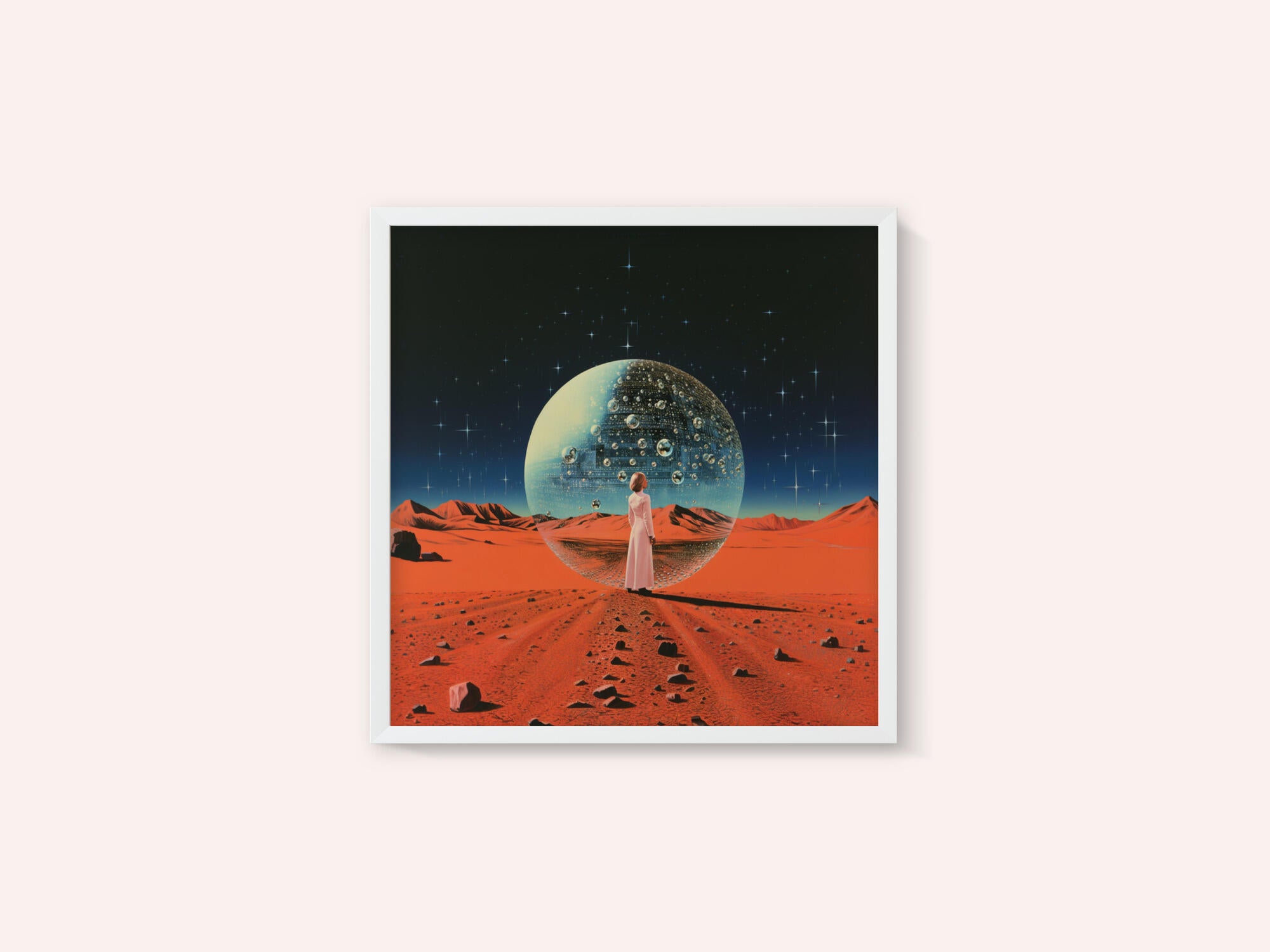 The Power of the Orb Collage Art