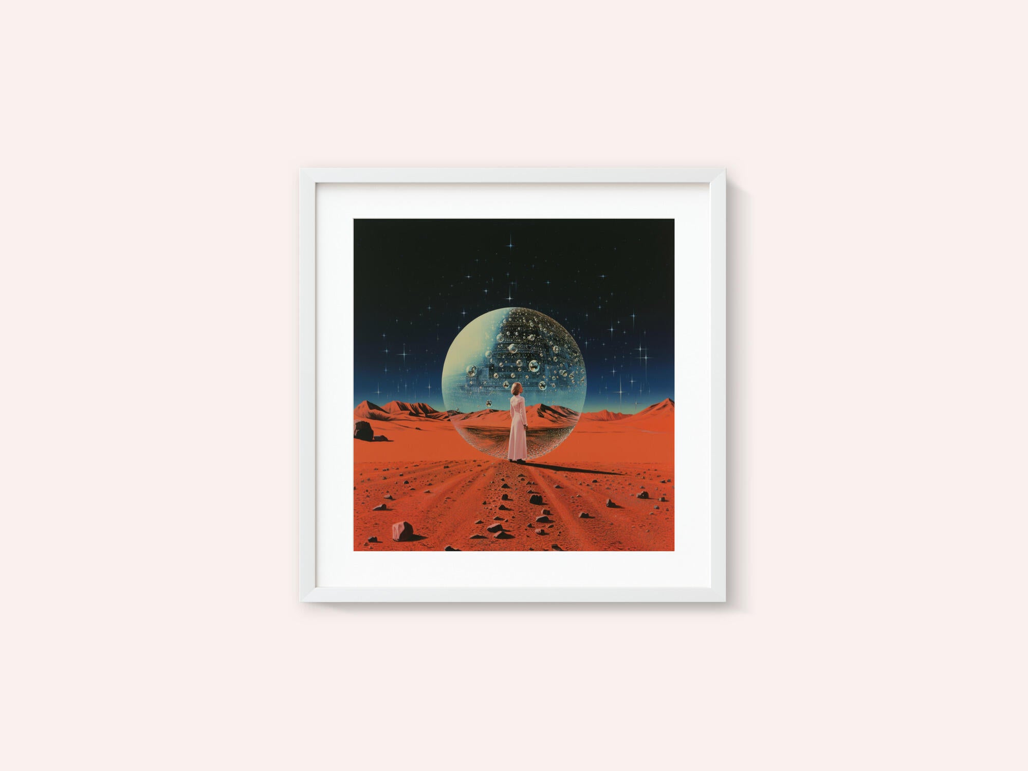 The Power of the Orb Collage Art