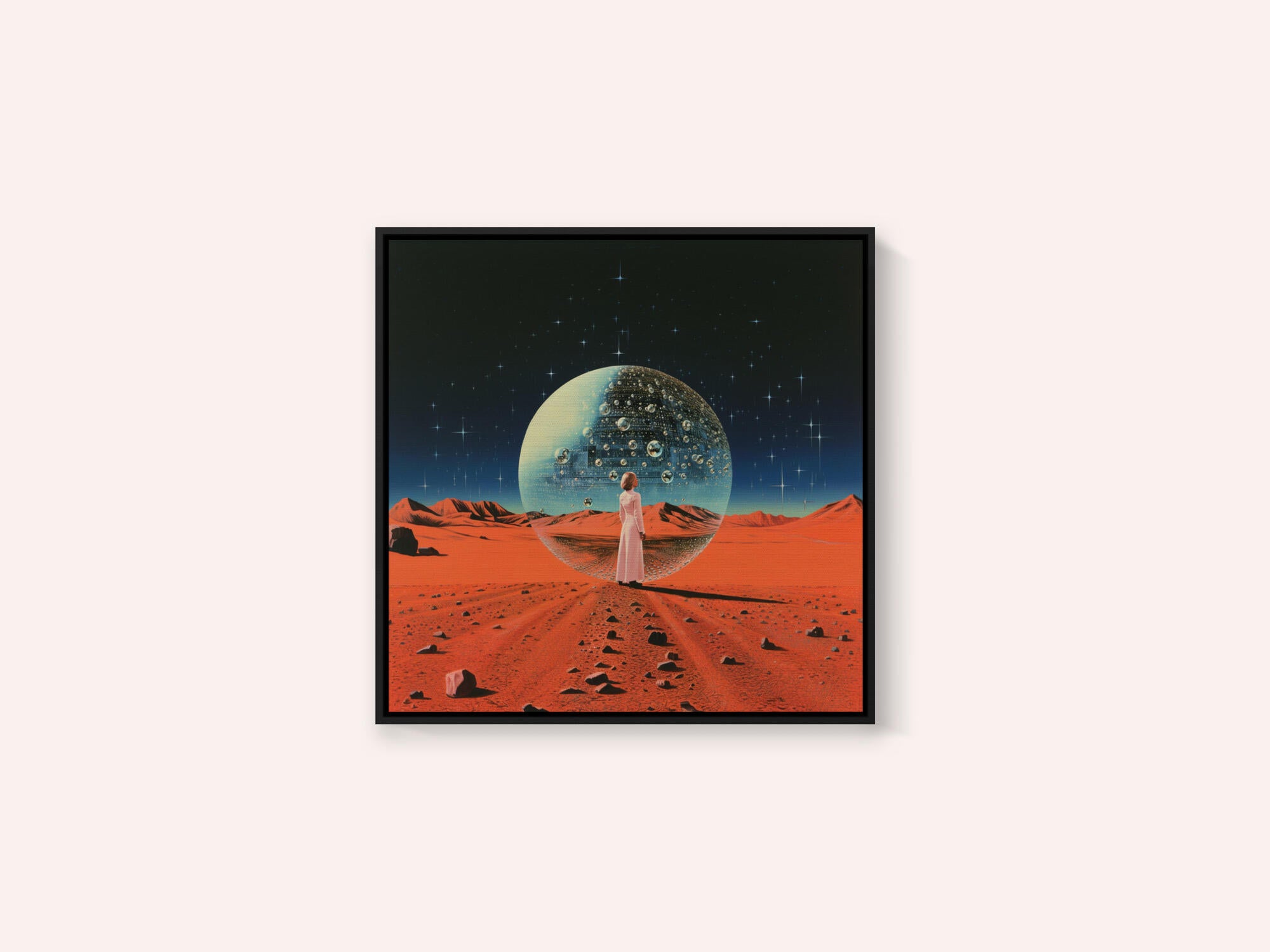 The Power of the Orb Collage Art
