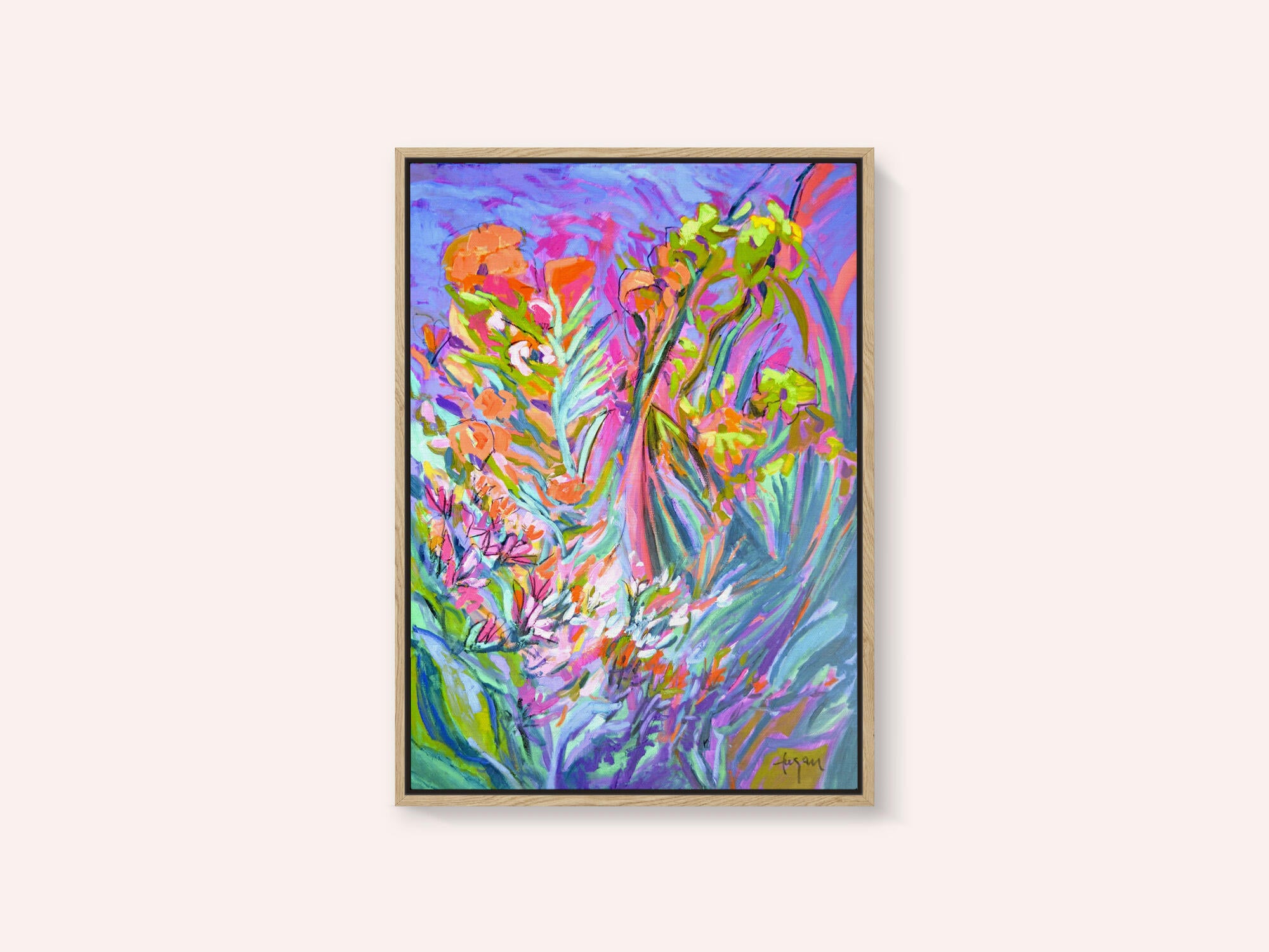 Burst of Blooming Light