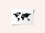Inked World Map