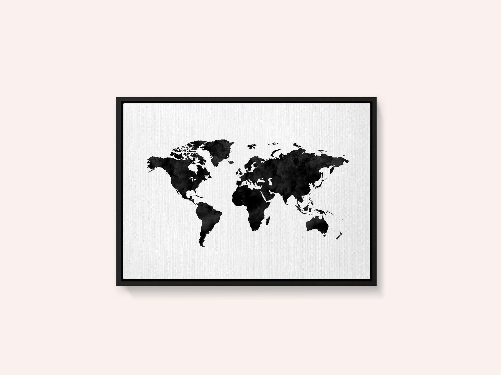 Inked World Map