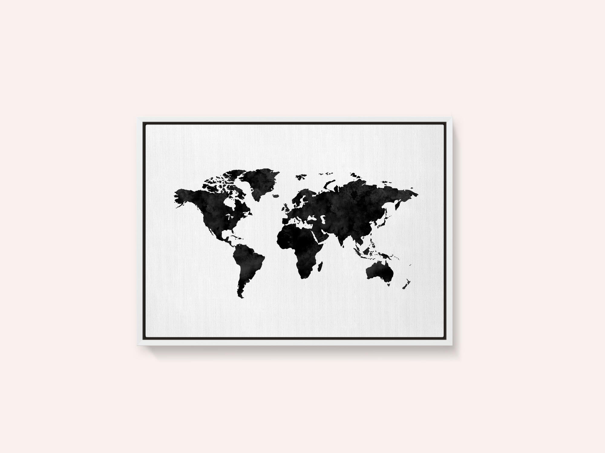 Inked World Map