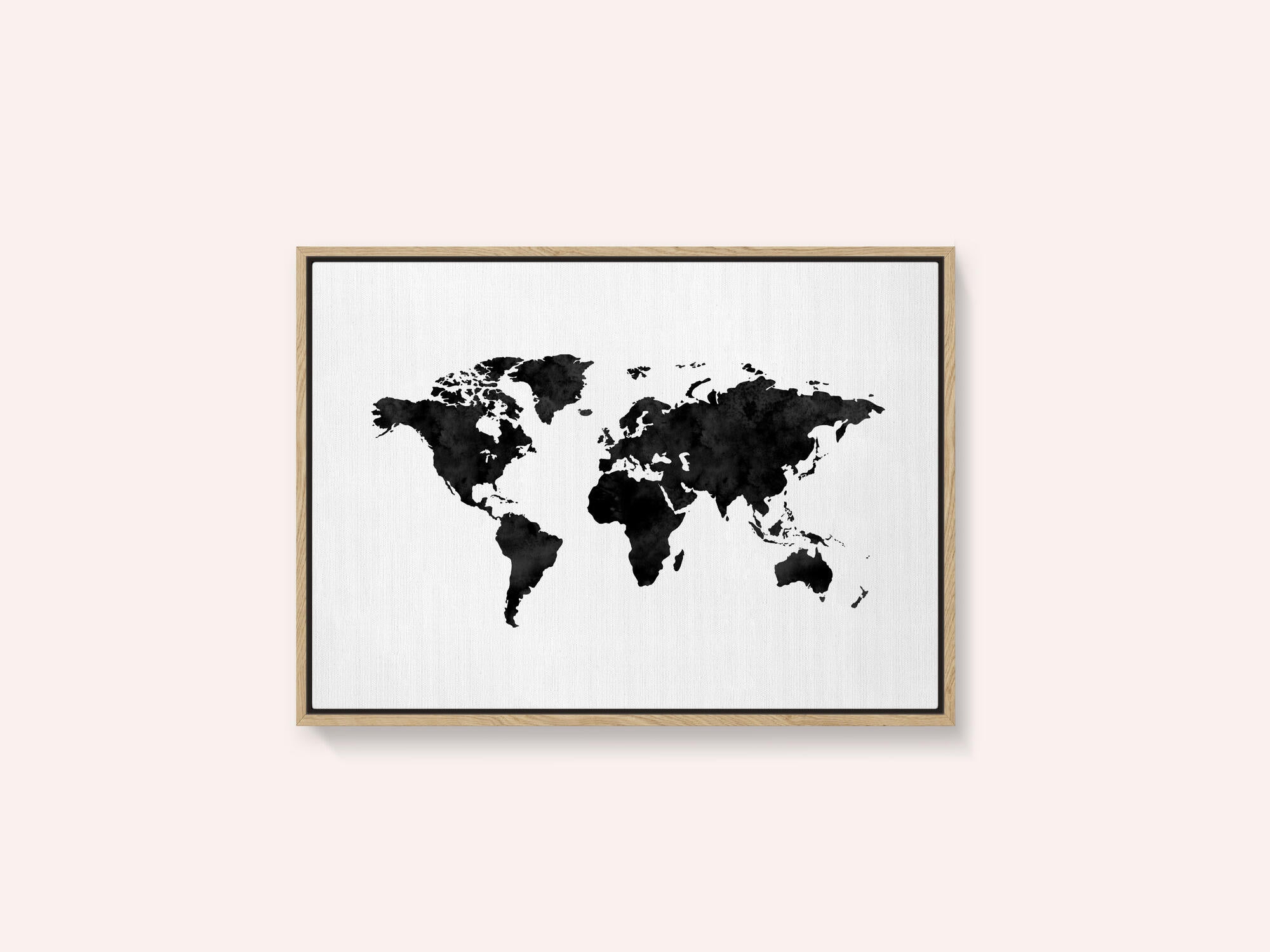 Inked World Map