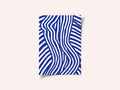 Blue and White Striped Nude