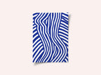 Blue and White Striped Nude
