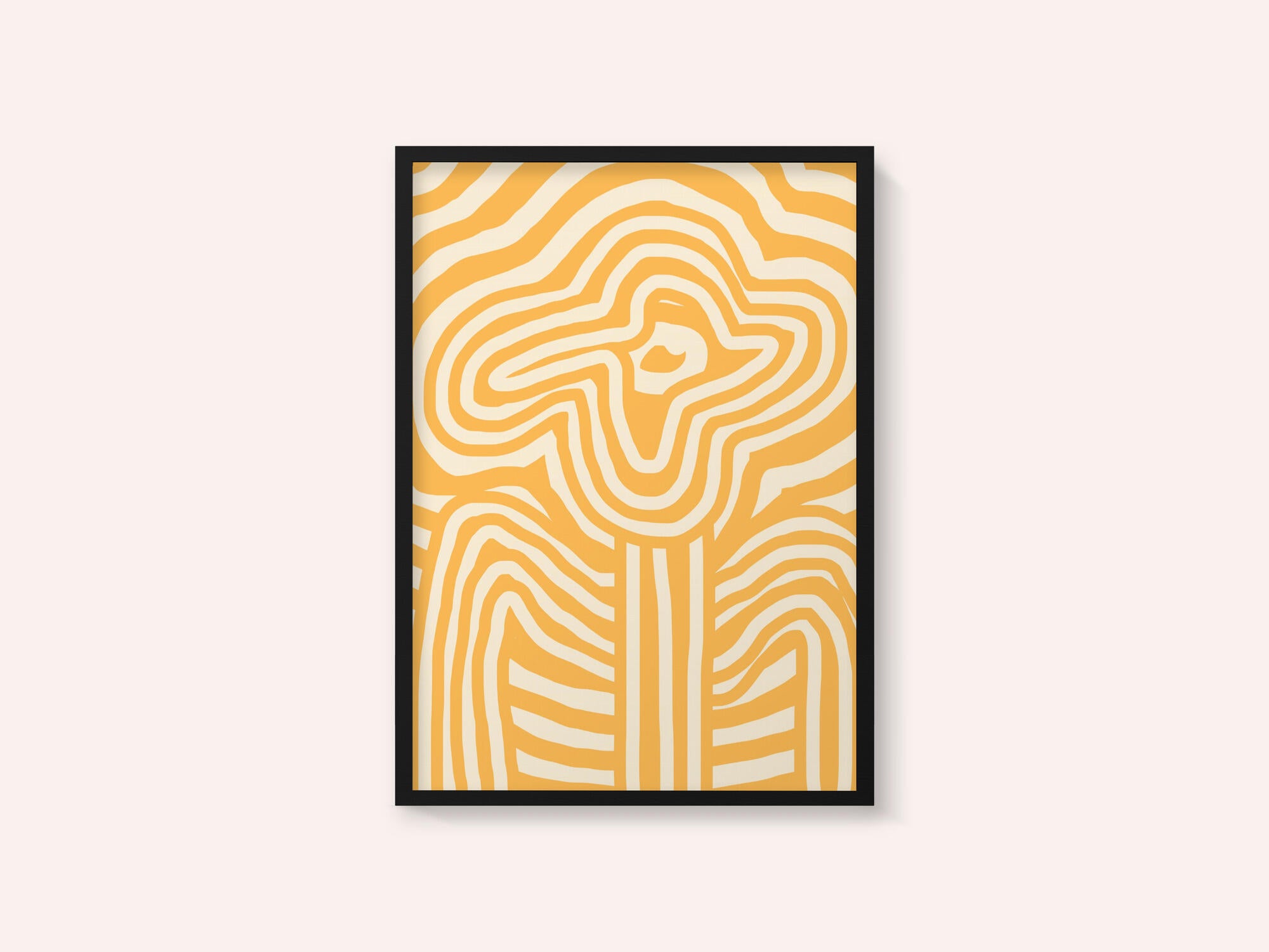 Yellow Striped Flower