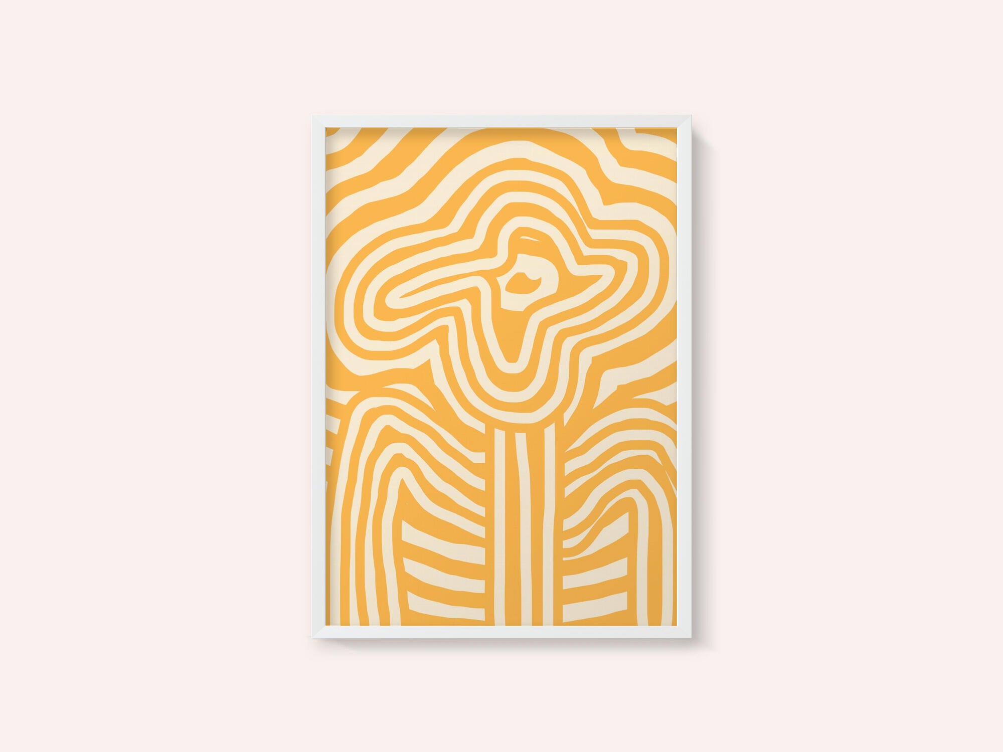 Yellow Striped Flower