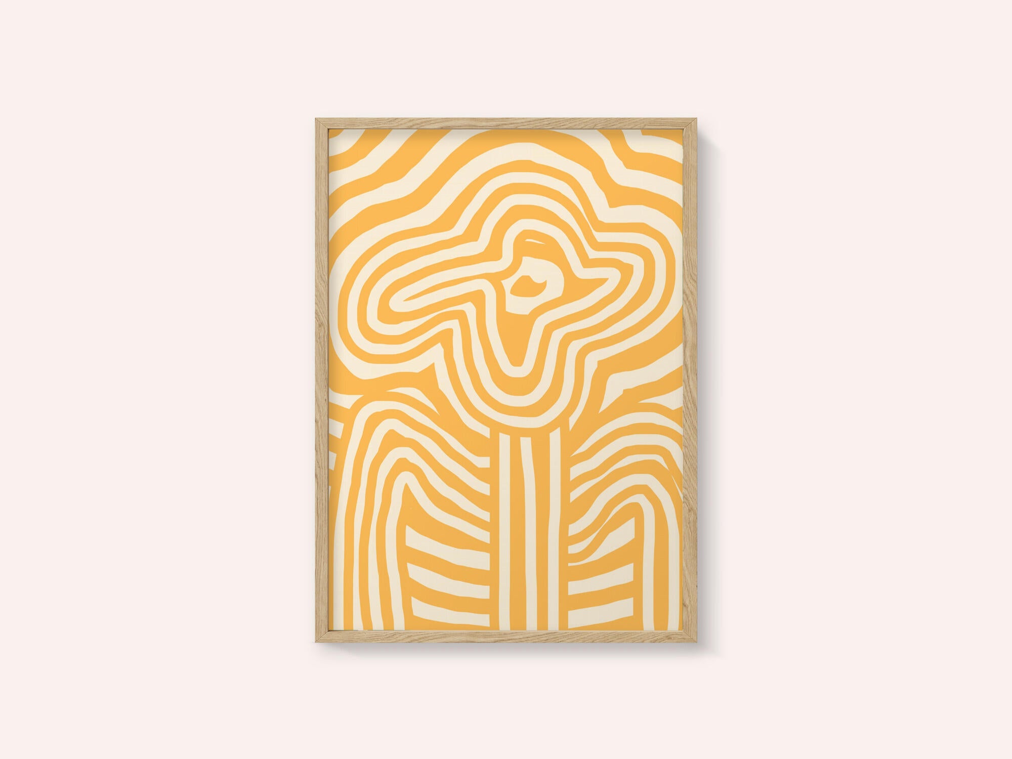 Yellow Striped Flower