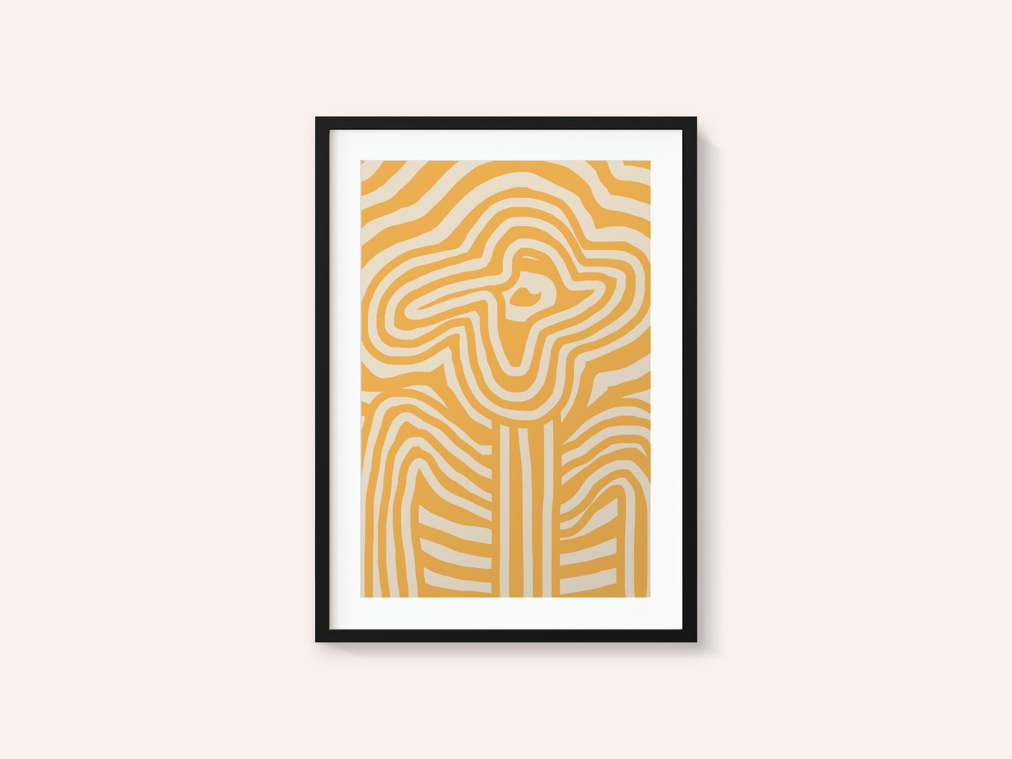 Yellow Striped Flower
