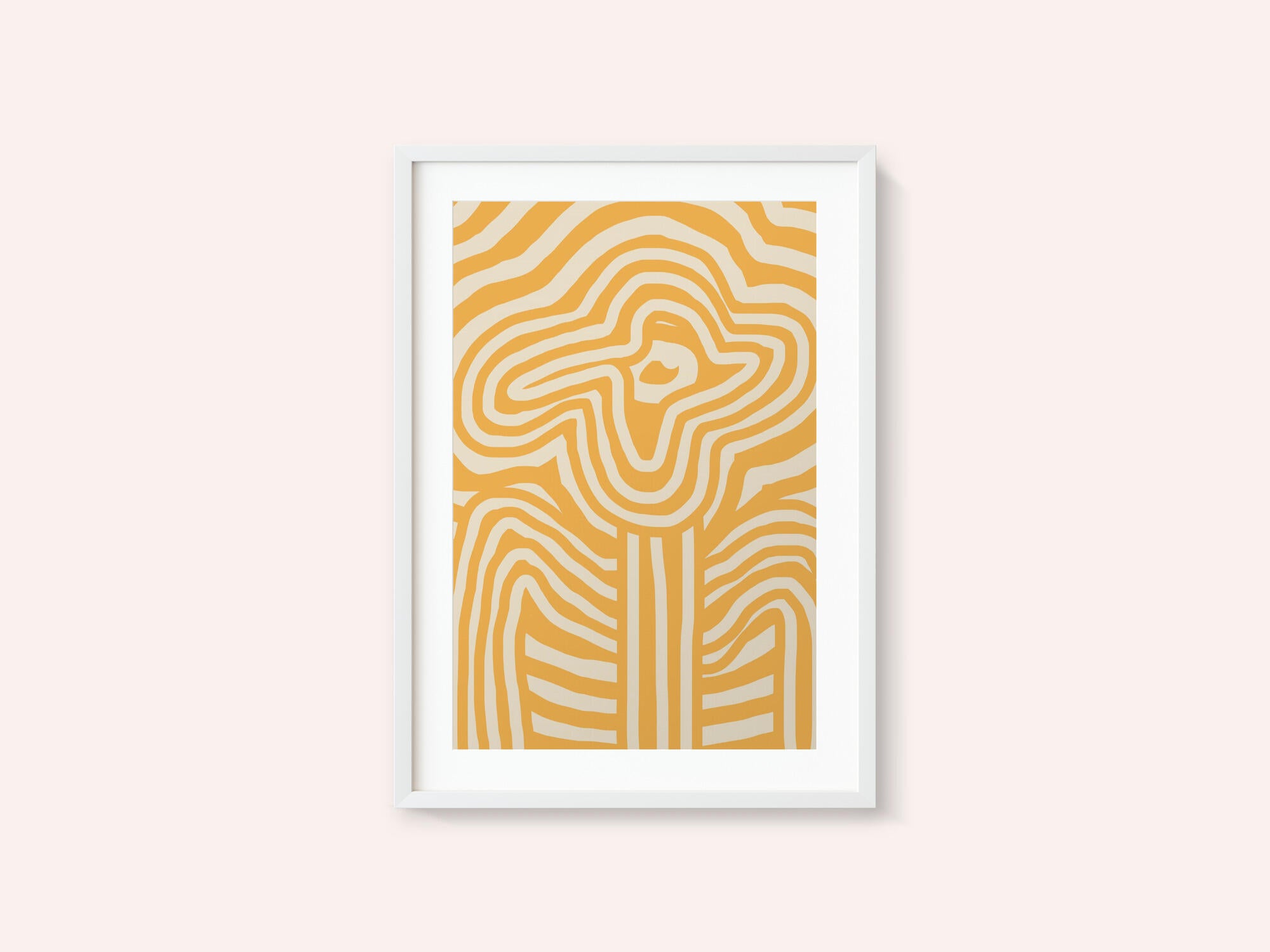 Yellow Striped Flower