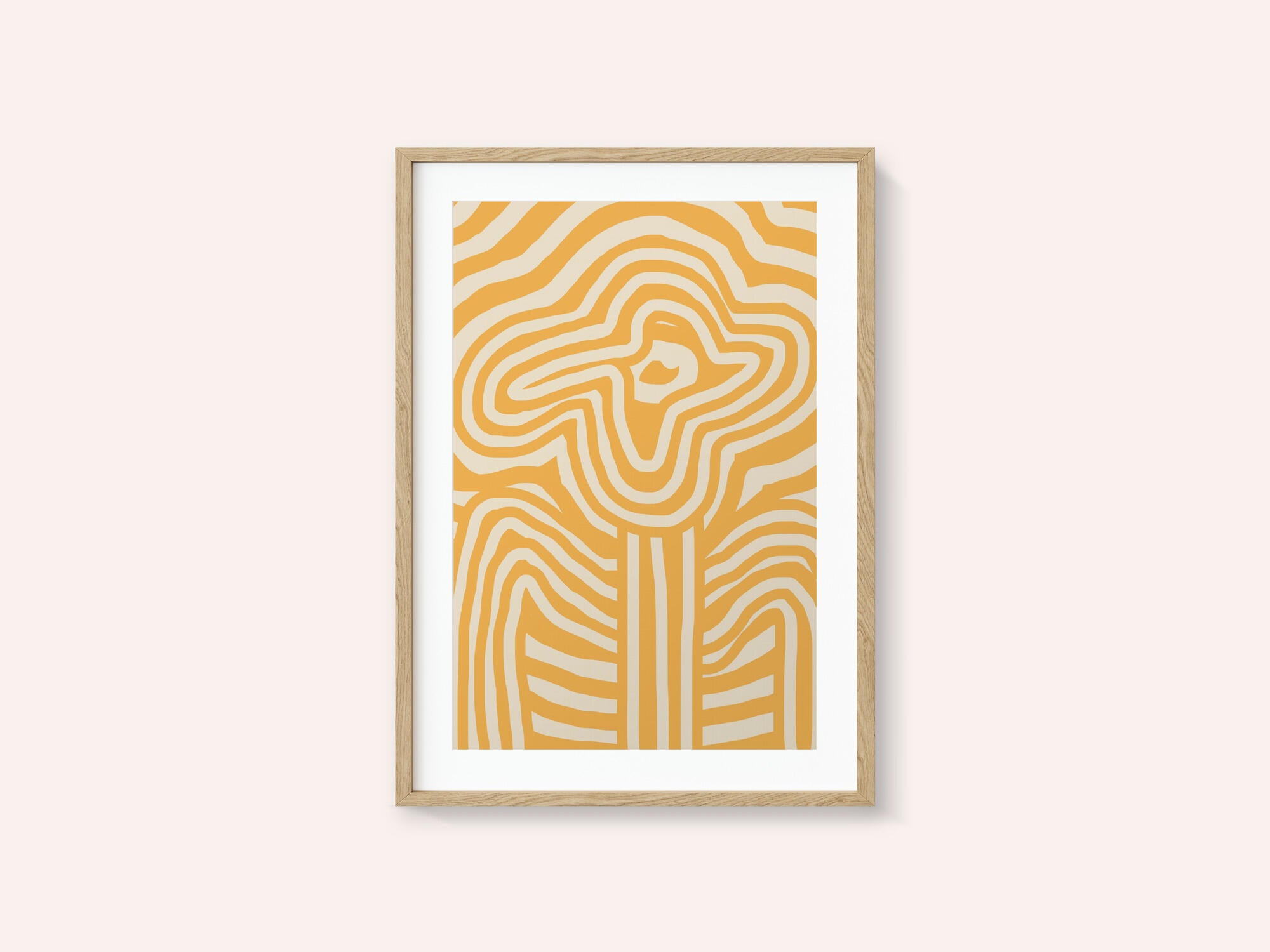 Yellow Striped Flower