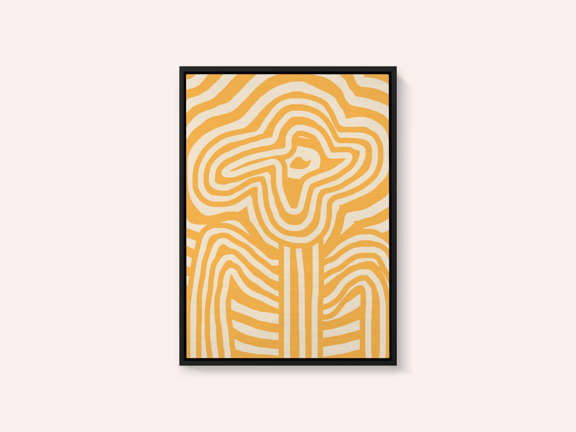 Yellow Striped Flower