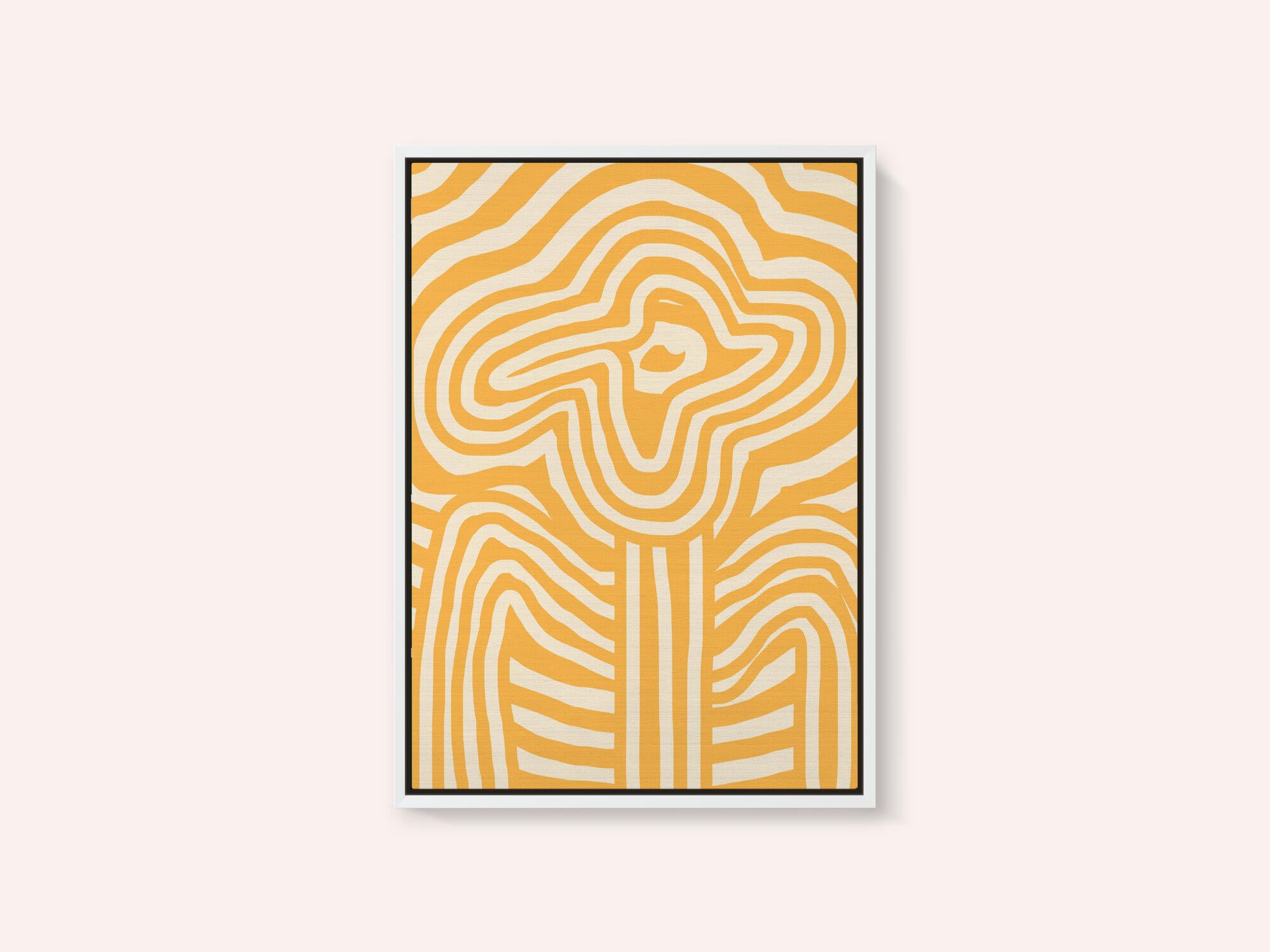 Yellow Striped Flower