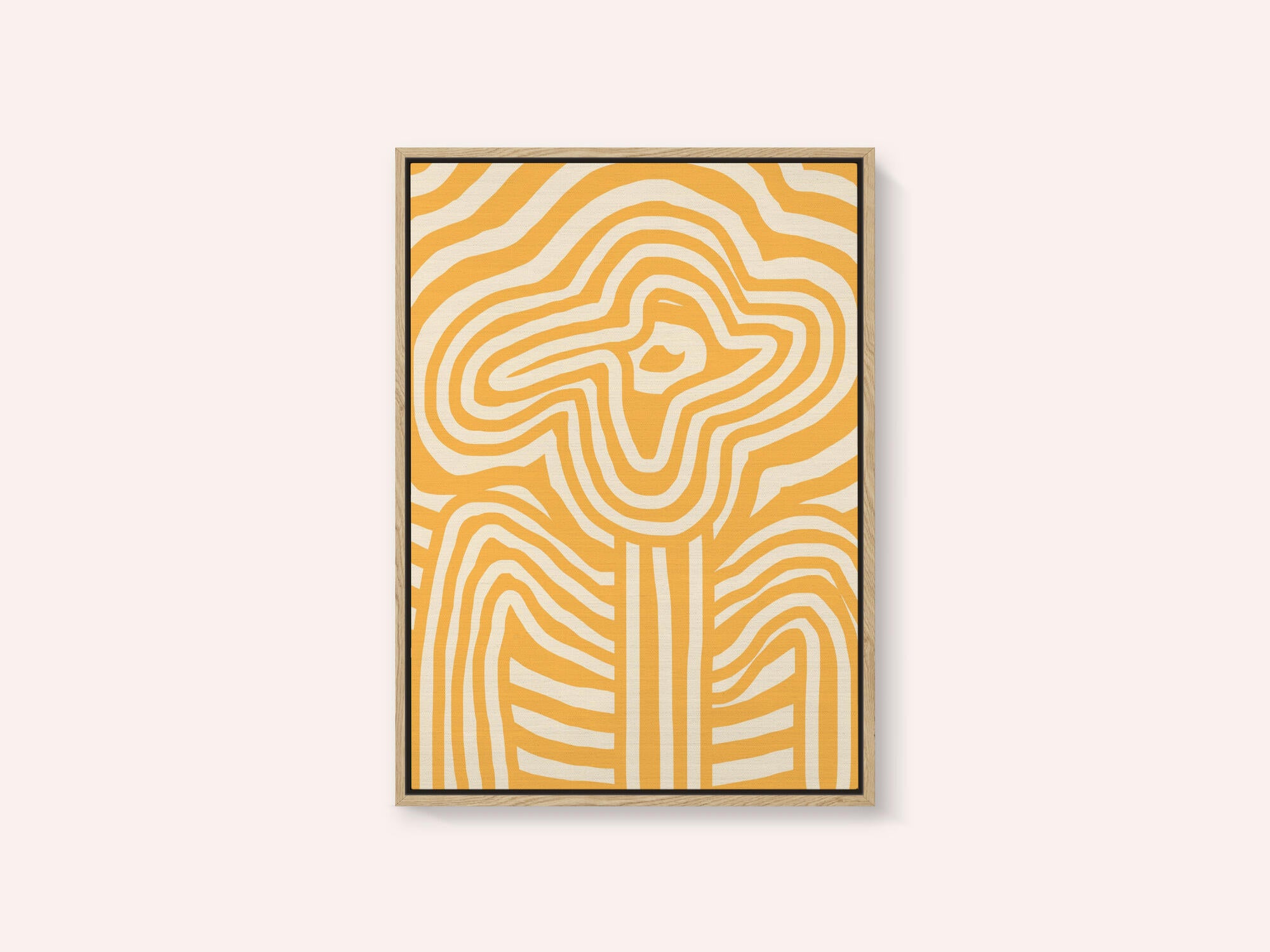 Yellow Striped Flower