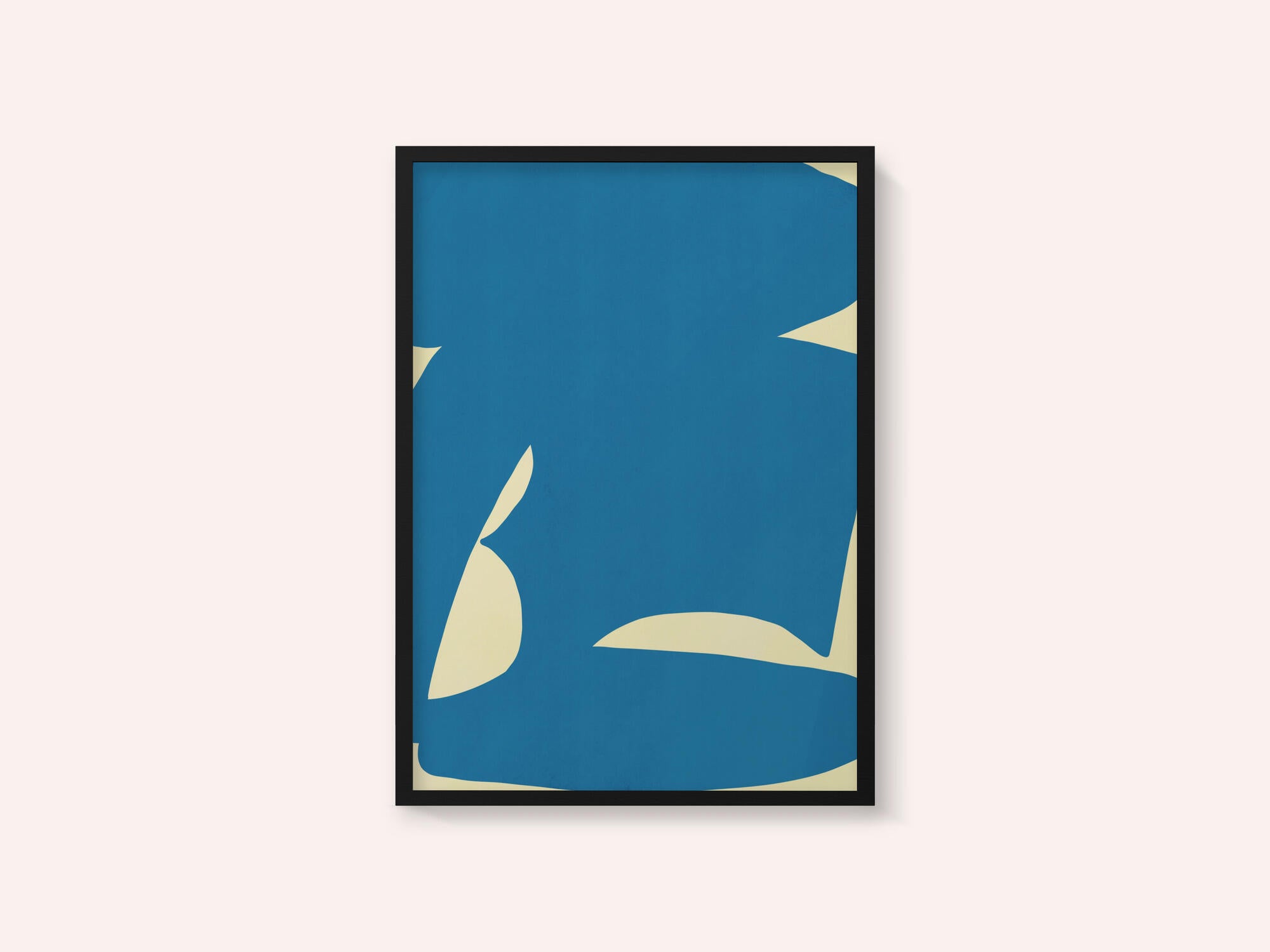 Abstract Blue Form