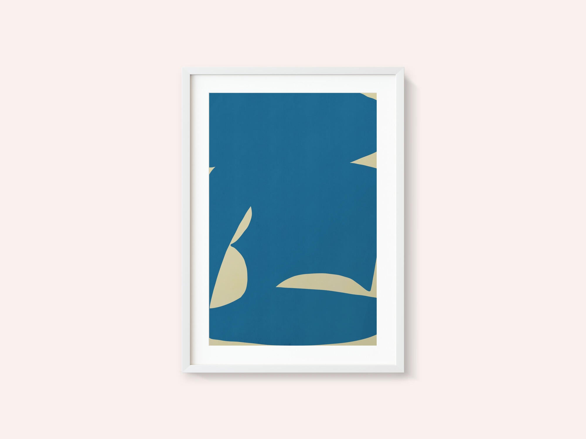Abstract Blue Form