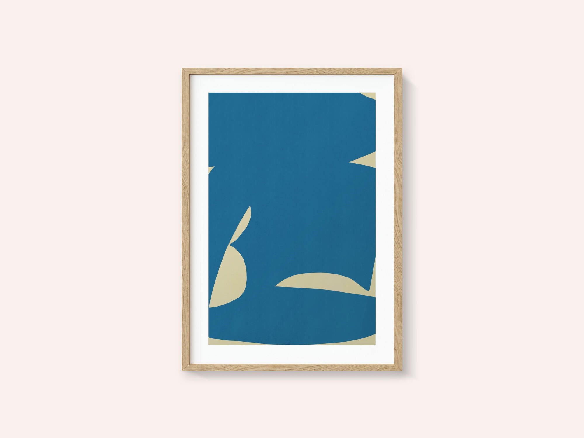 Abstract Blue Form