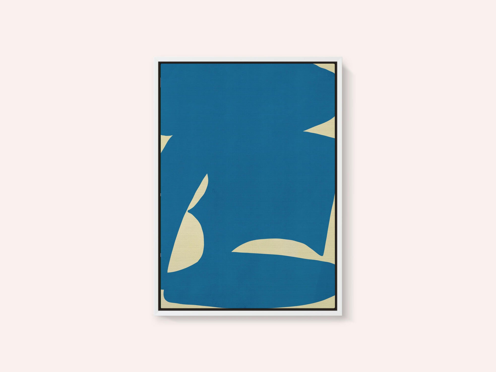 Abstract Blue Form