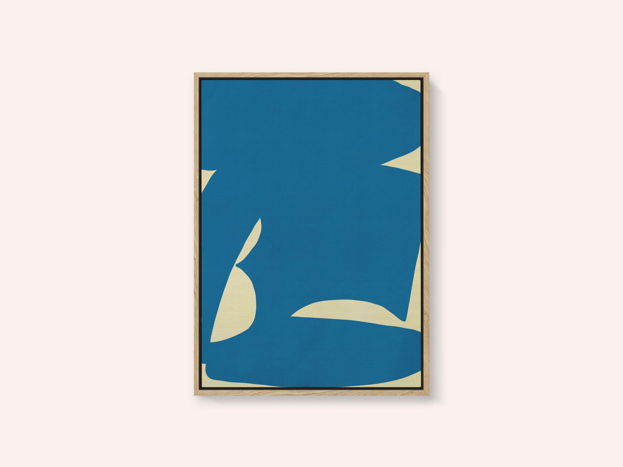 Abstract Blue Form