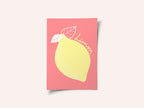 Yellow Citrus Charm