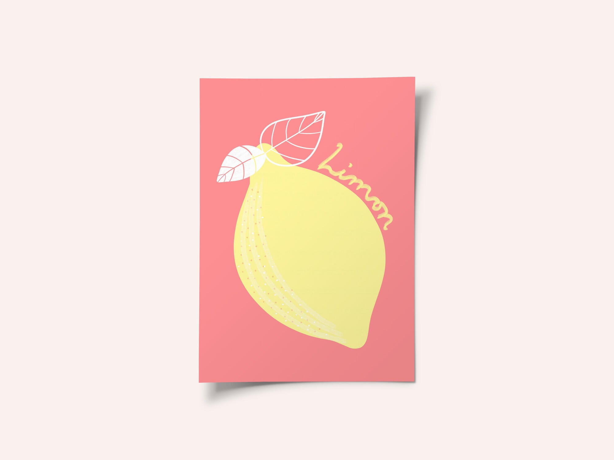 Yellow Citrus Charm