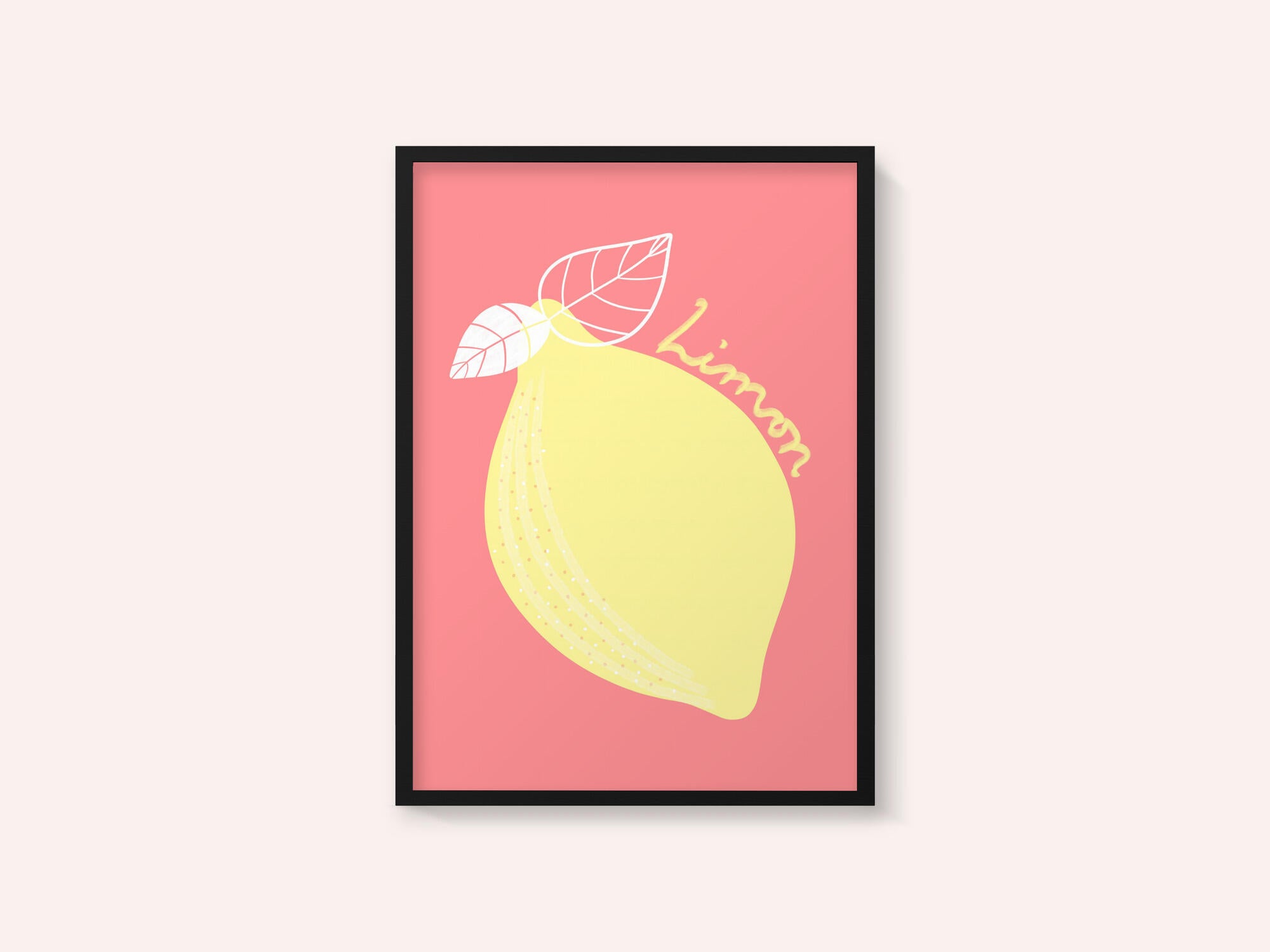 Yellow Citrus Charm