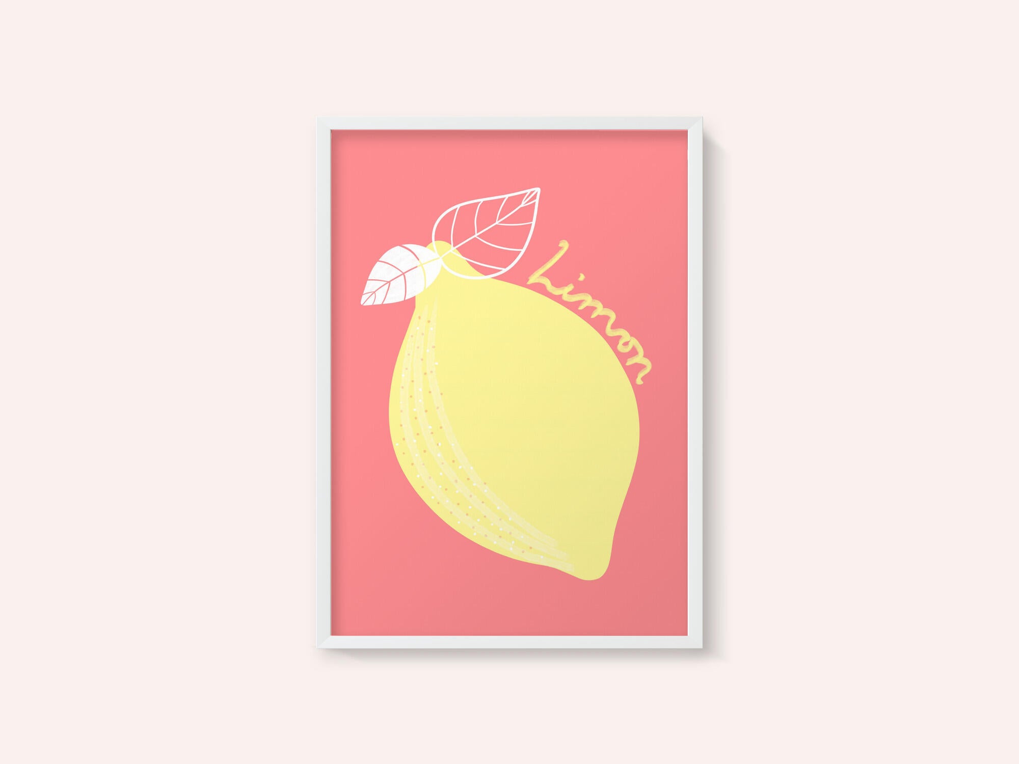 Yellow Citrus Charm
