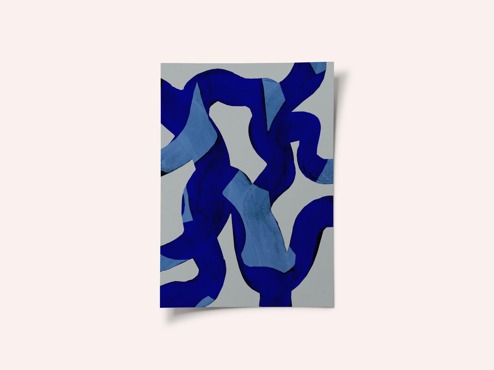 Abstract Brush Strokes 65X