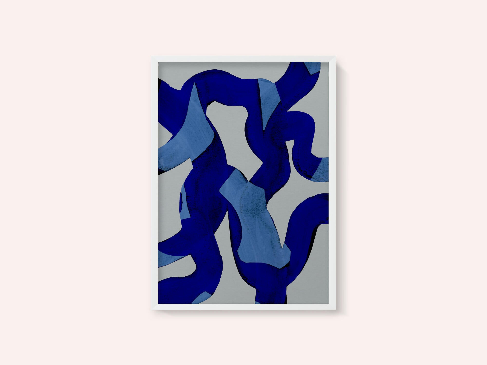 Abstract Brush Strokes 65X