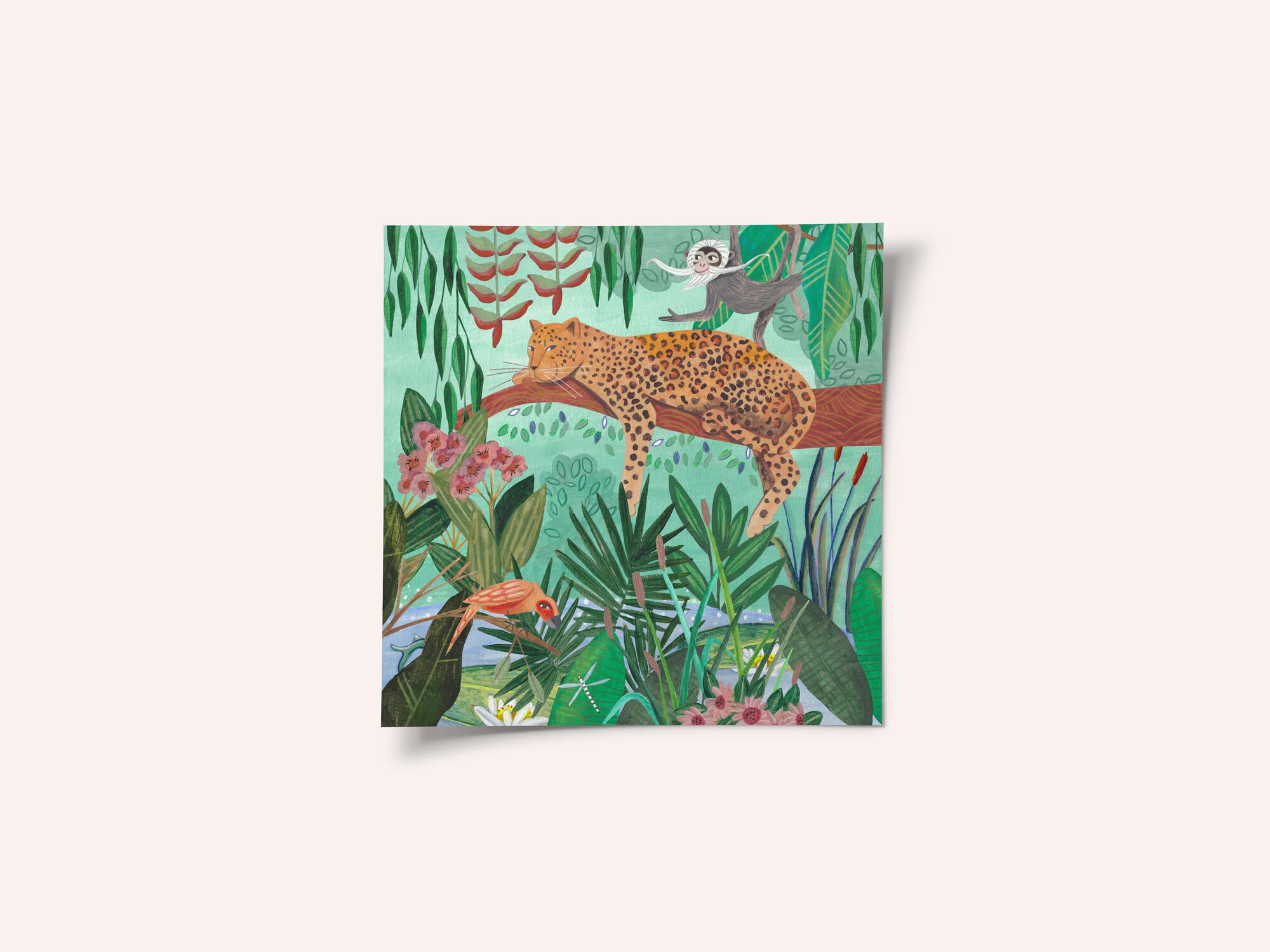 Leopard in the jungle