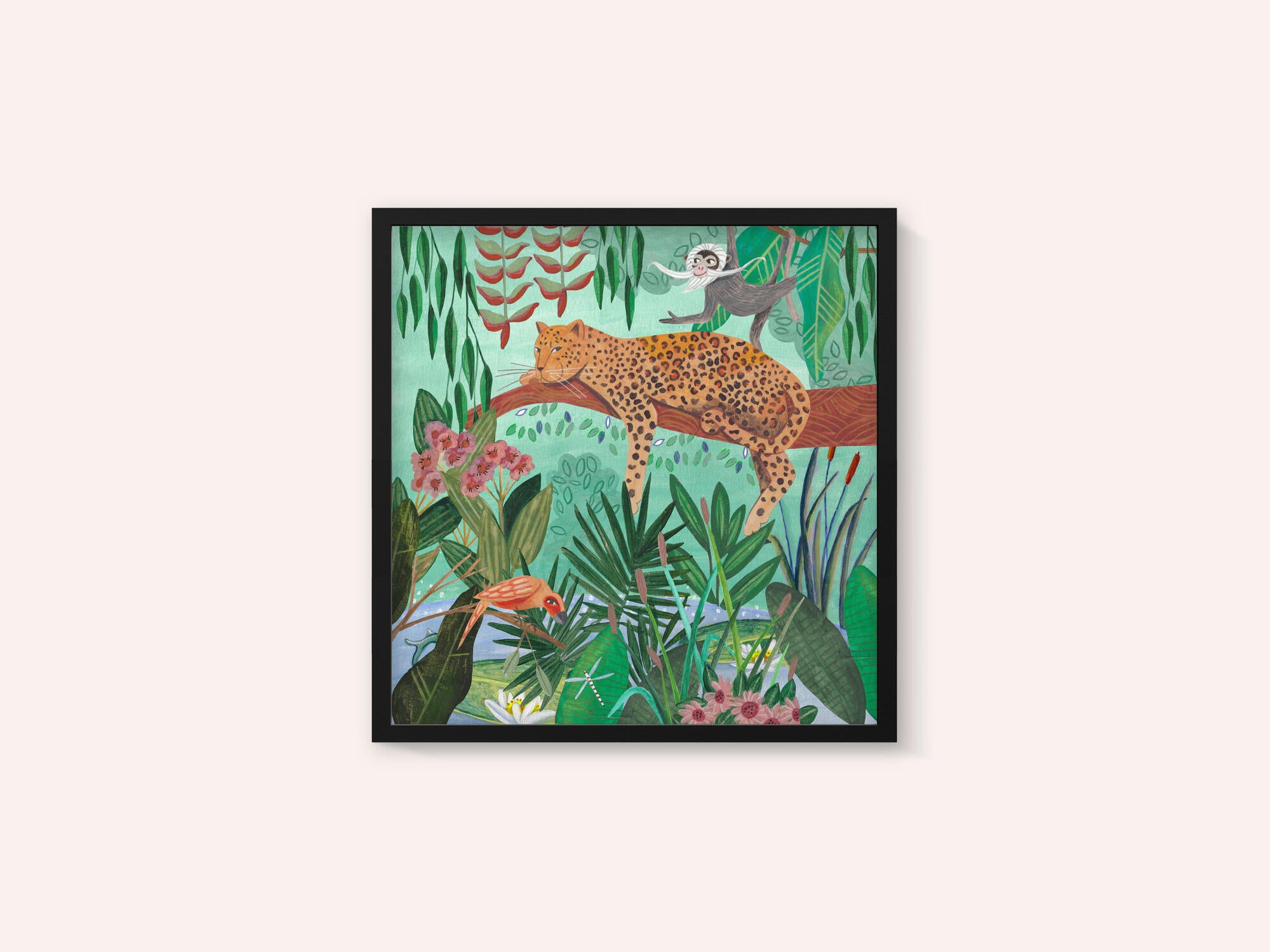 Leopard in the jungle