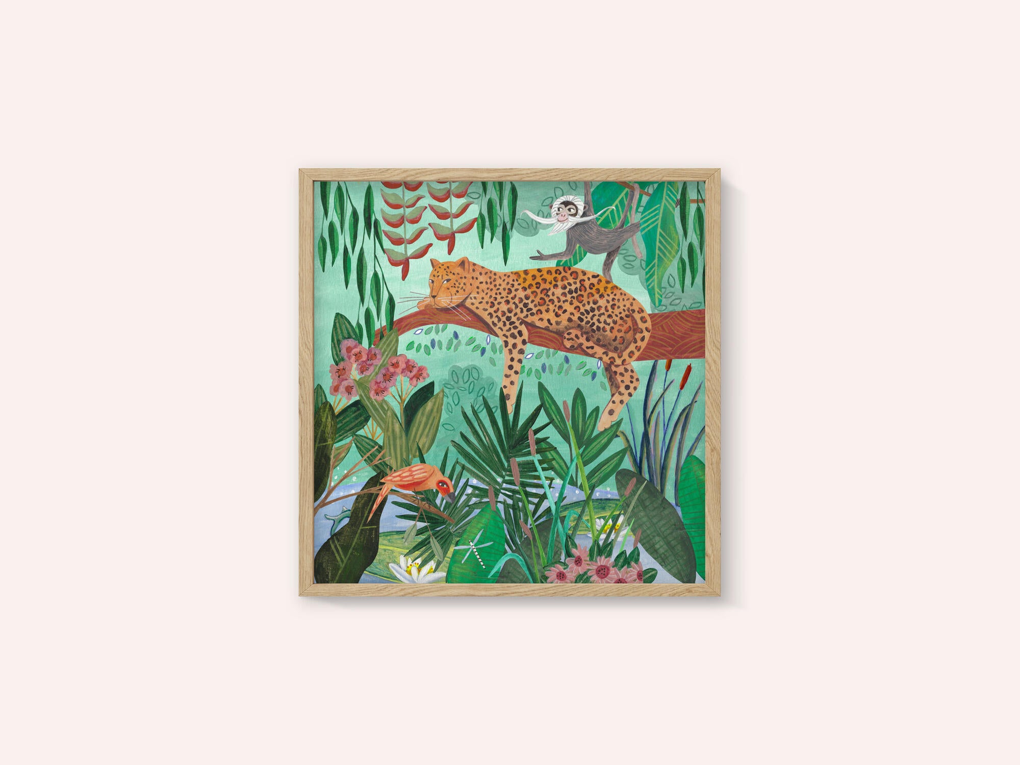 Leopard in the jungle