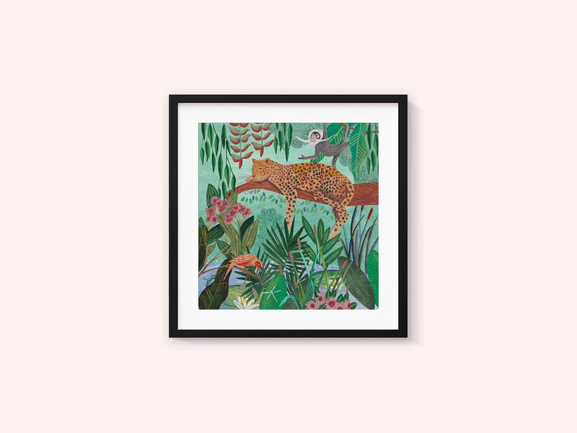 Leopard in the jungle
