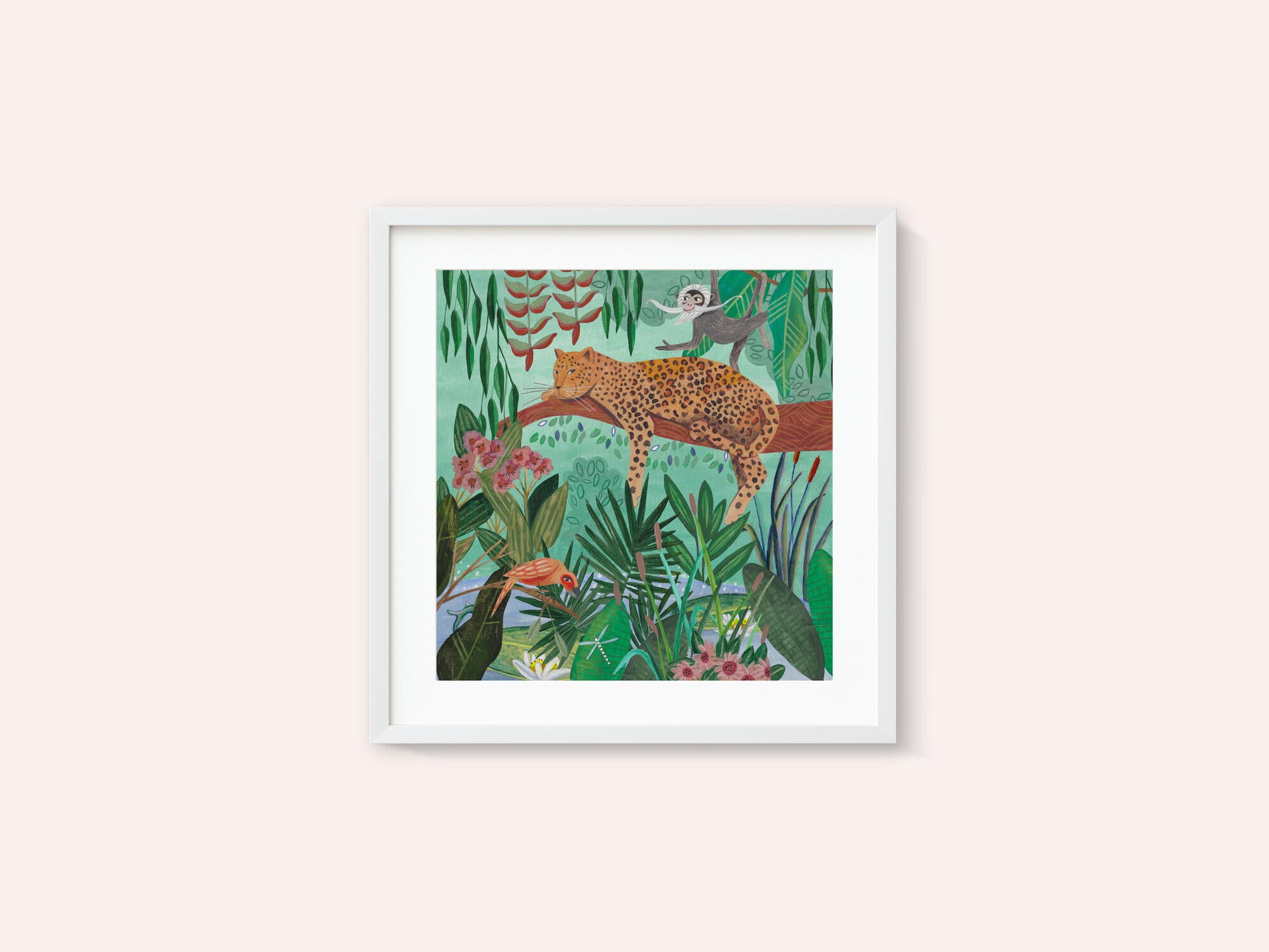 Leopard in the jungle