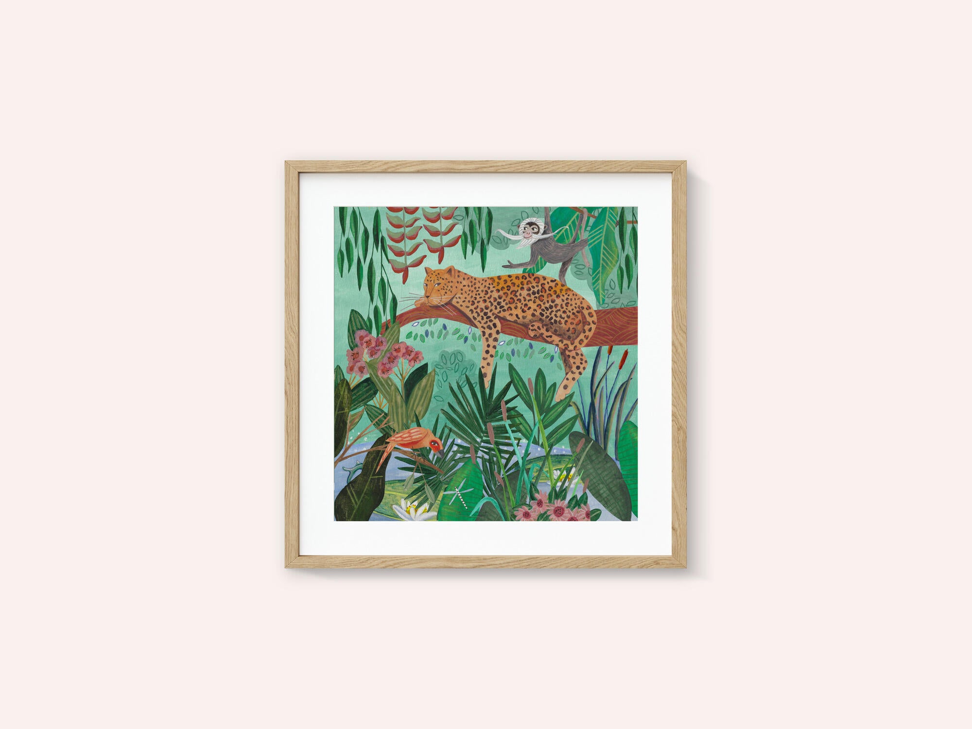Leopard in the jungle