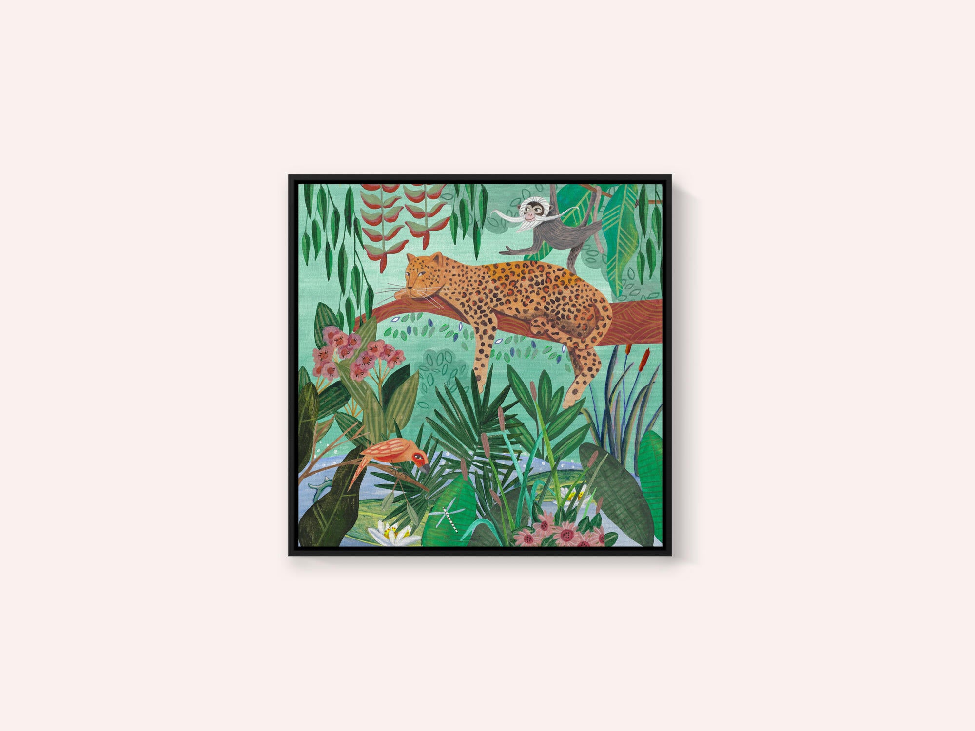 Leopard in the jungle