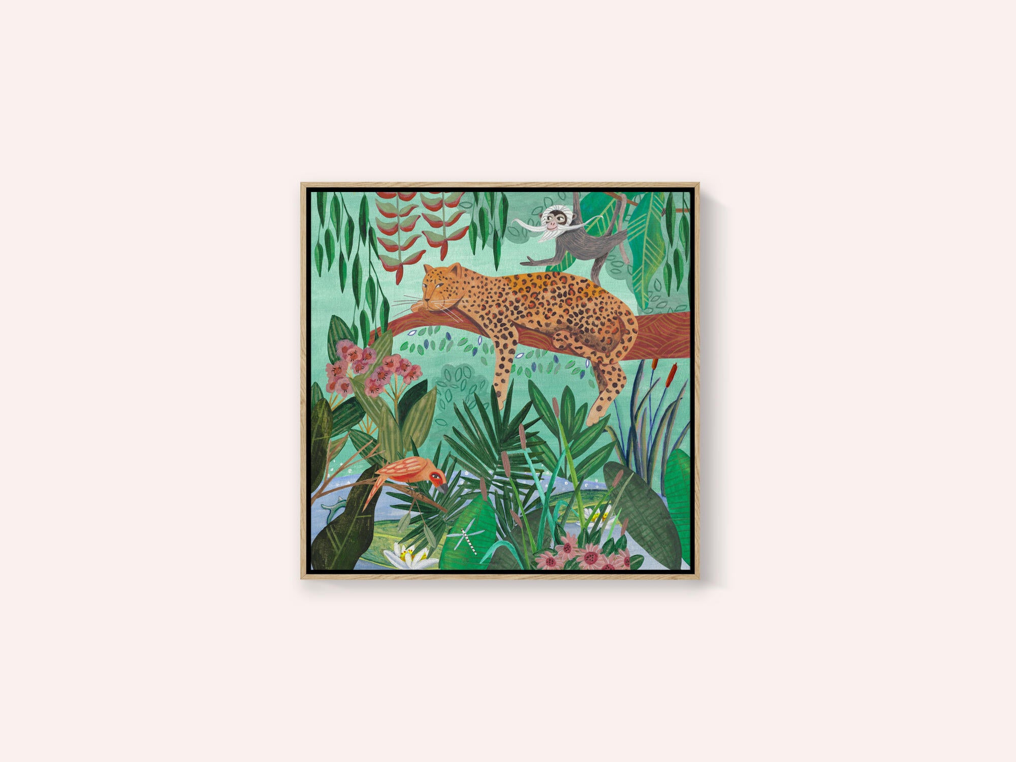 Leopard in the jungle