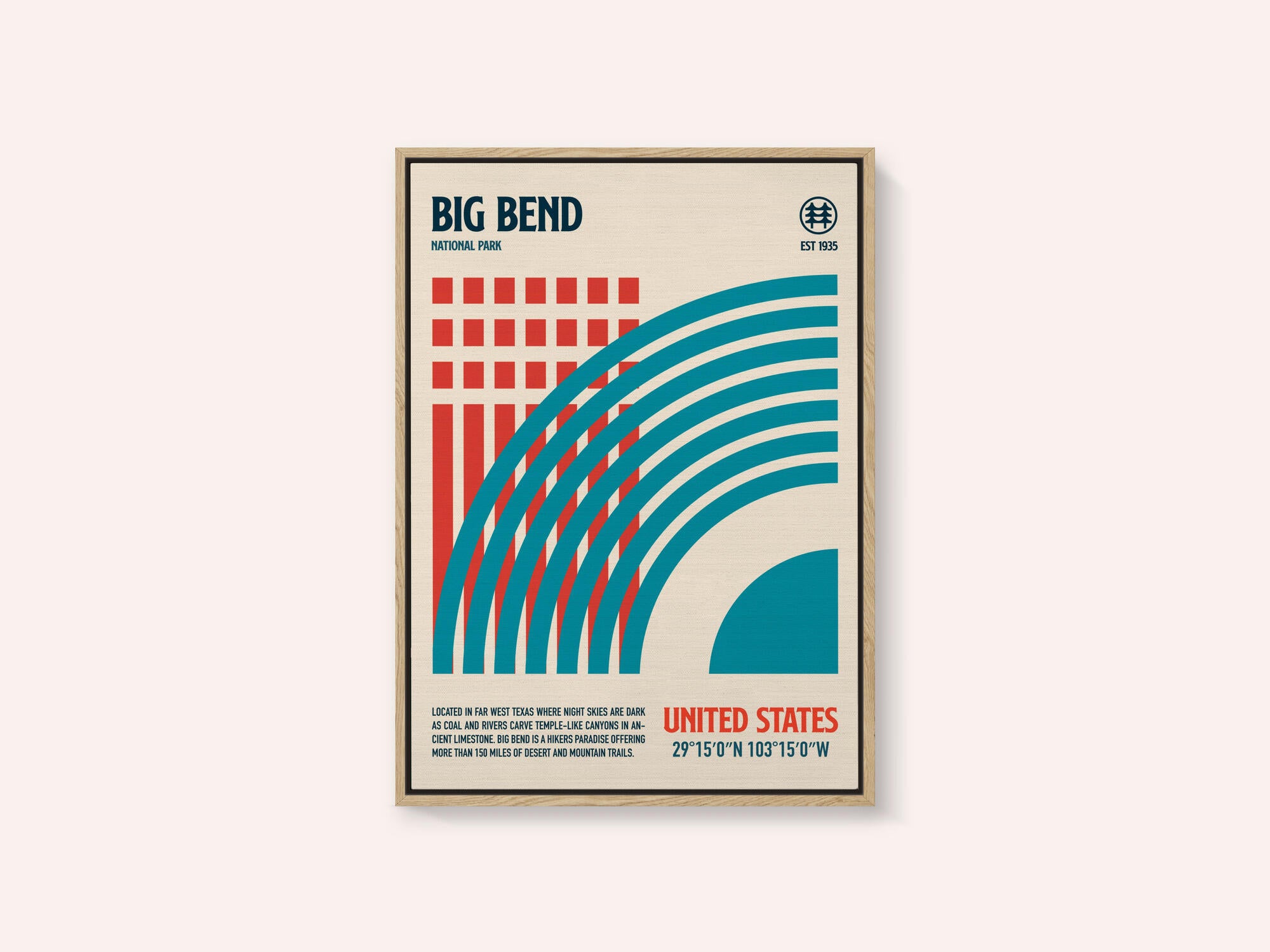 Big Bend National Park Travel Poster