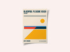 Blackpool Pleasure Beach Travel Poster