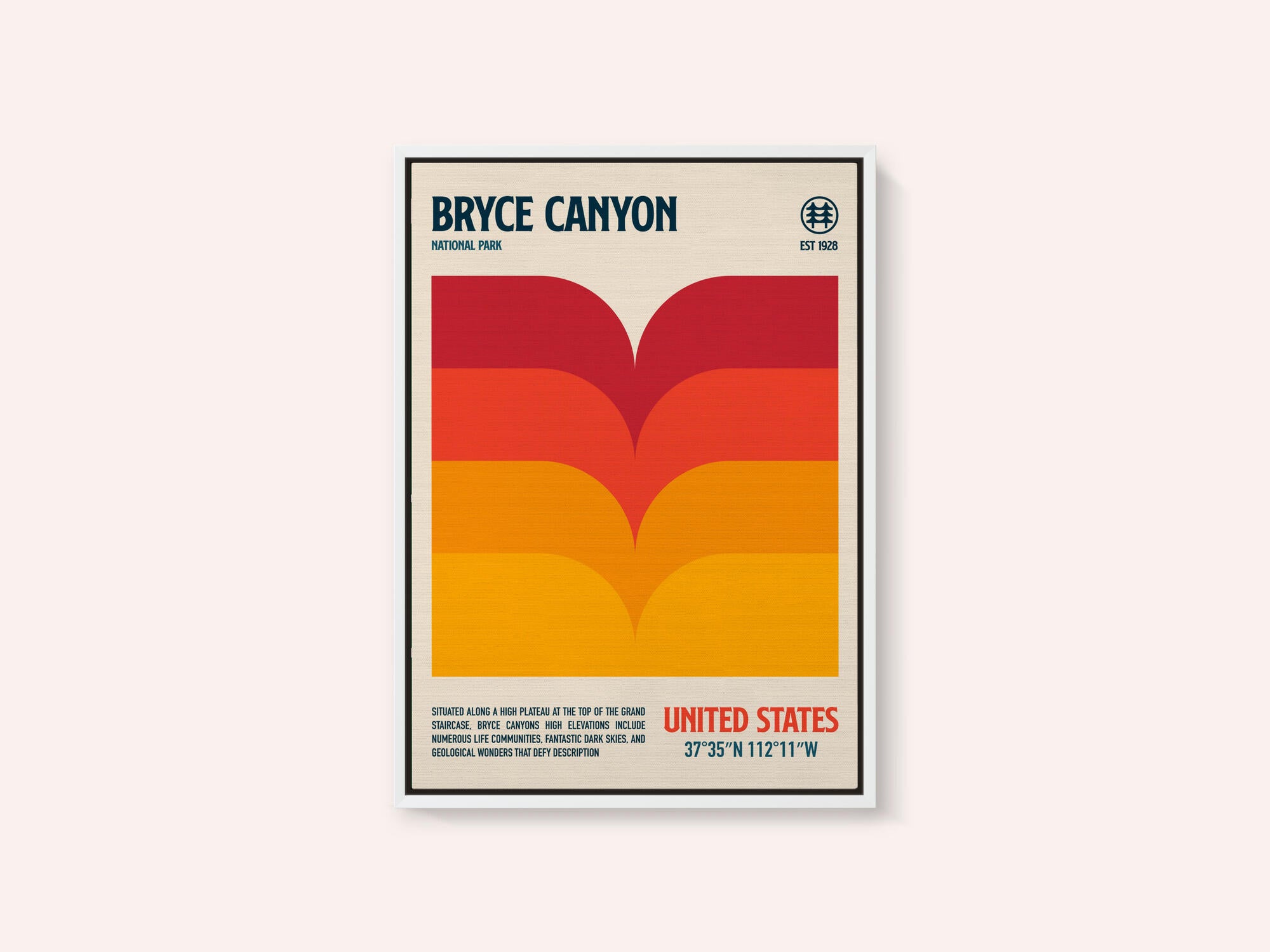 Bryce Canyon National Park Travel Poster